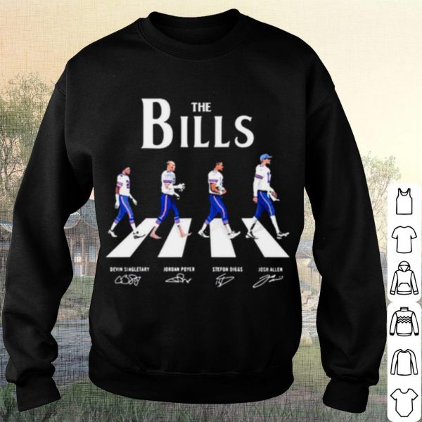 Pretty The Bills Abbey Road Signatures shirt