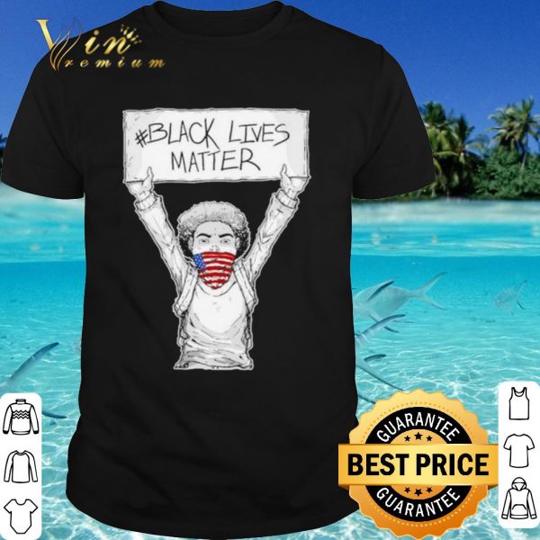 Cool Black lives matter American flag 2021 shirt
