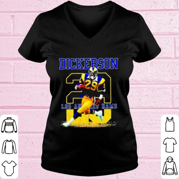 Top Ness Eric Dickerson 29 Los Angeles Rams shirt