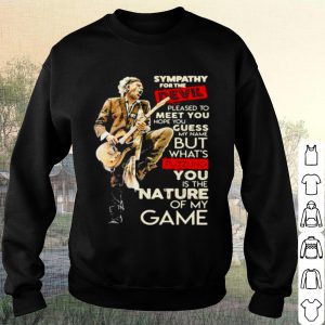 Original Mick Jagger Sympathy For The Devil Pleased To Meet You Hope You Guess shirt 2