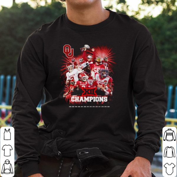 Top Oklahoma Sooners Champions Players Signature shirt