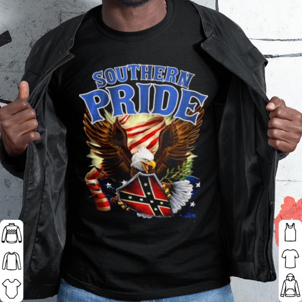 Cool Southern Pride Eagle American Shield Flag shirt