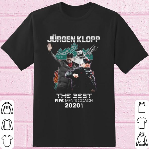 Top Jurgen Klopp The Best Fifa Men's Coach 2020 shirt