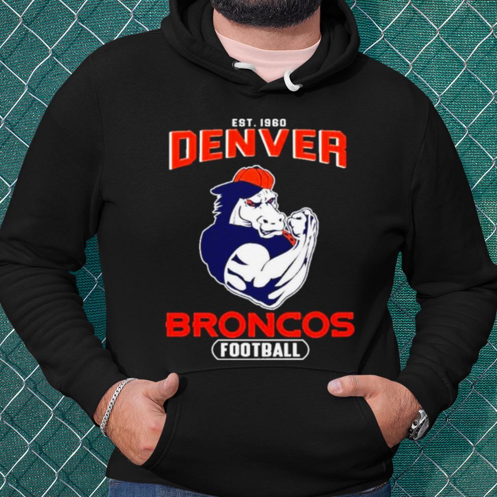Cool Est.1960 Denver Broncos Football shirt 66a17184 cool est 1960 denver broncos football shirt 4 - Cool Est.1960 Denver Broncos Football shirt