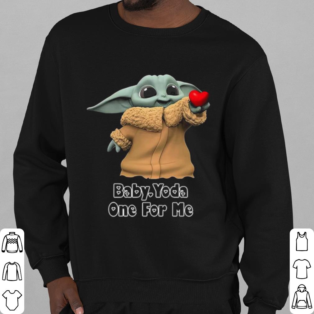 684dfc03 cool star war baby yoda one for me happy valentine 2021 shirt 4 - Cool Star War Baby Yoda One For Me Happy Valentine 2021 shirt