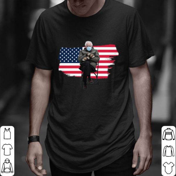 Top Bernie Sanders Meme Inauguration American Flag shirt