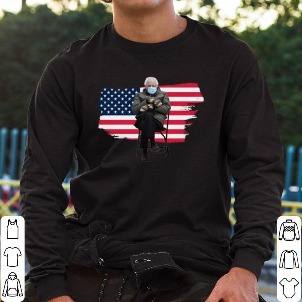 Top Bernie Sanders Meme Inauguration American Flag shirt