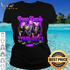 Cool Deep Purple Tour 2021 signatures shirt 1