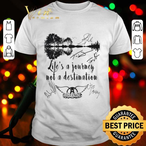 Cool Life's A Journey Not A Destination shirt