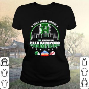 Pretty Hawaii Rainbow Warriors 2020 New Mexico Bowl Champions shirt 1