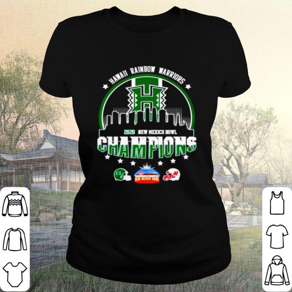 Pretty Hawaii Rainbow Warriors 2020 New Mexico Bowl Champions shirt