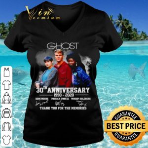 Pretty Ghost 30th Anniversary 1990 2020 Thank You For The Memories Signature shirt 2