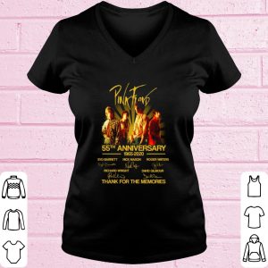 Pink Floyd 55th Anniversary 1965 2020 Thank The Memories Signature shirt 1
