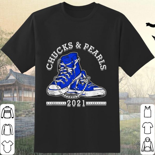 Pretty Chucks And Pearls Shirt Matching Mom Daughter Women Girls shirt