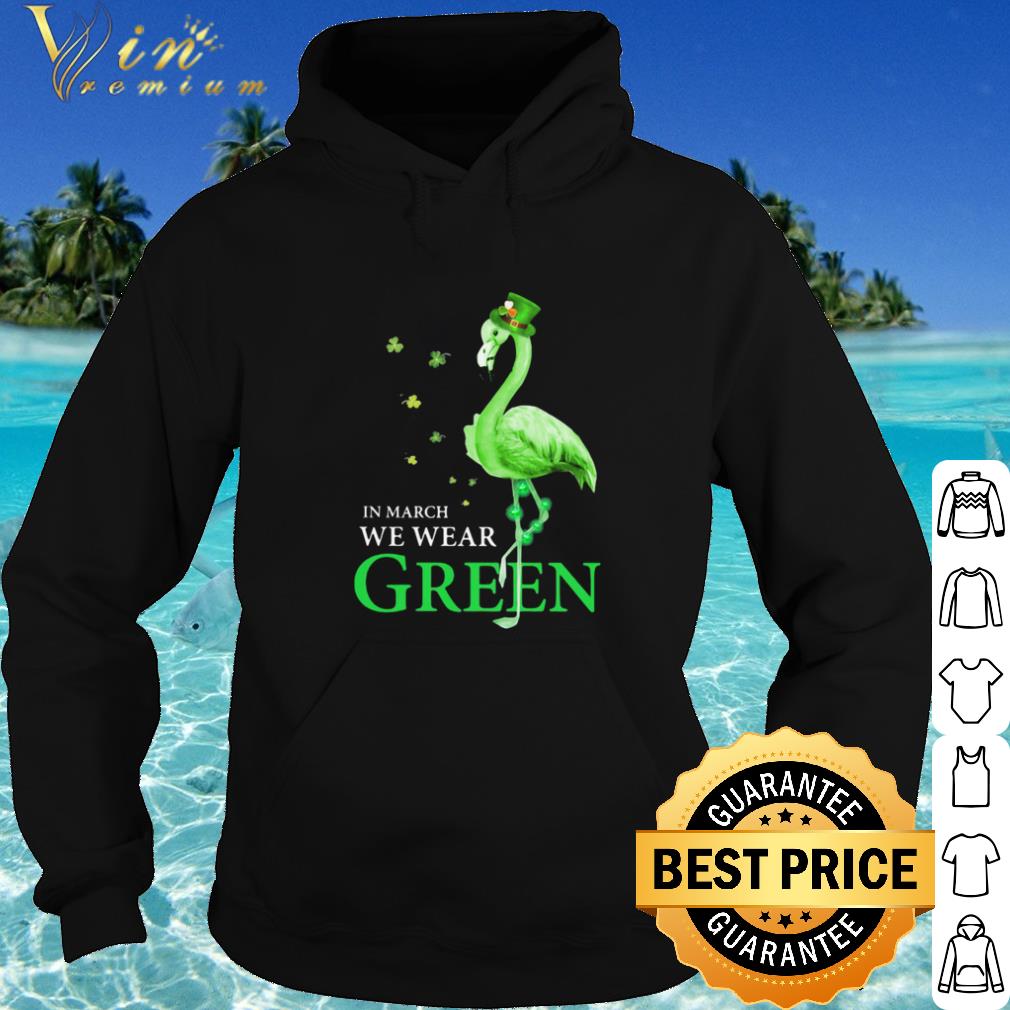 72086dc7 cool in march we wear grean crane shirt 4 - Cool In March We Wear Grean Crane shirt