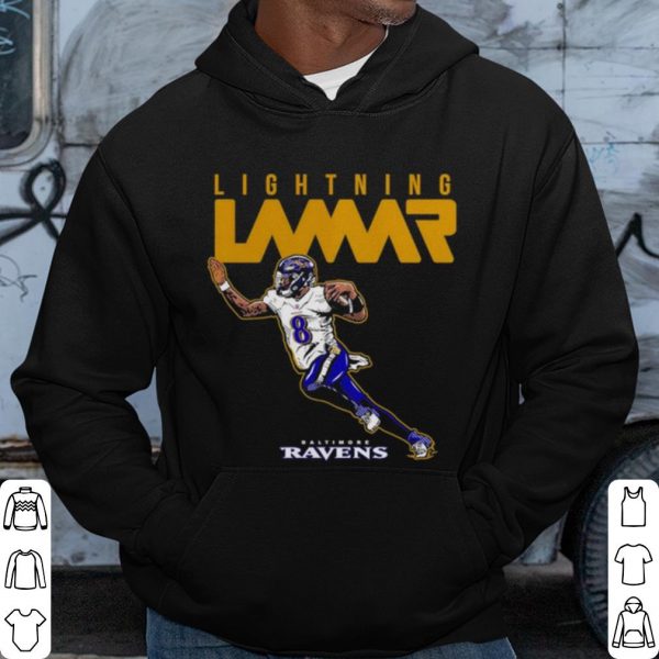 Cool Lamar Jackson Baltimore Ravens Lightning Lamar shirt