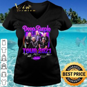 Cool Deep Purple Tour 2021 signatures shirt 2