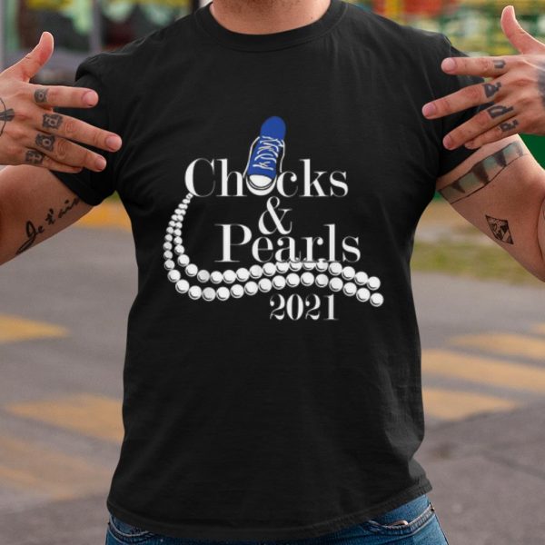 Original Kamala Harris Chucks and Pearls 2021 shirt