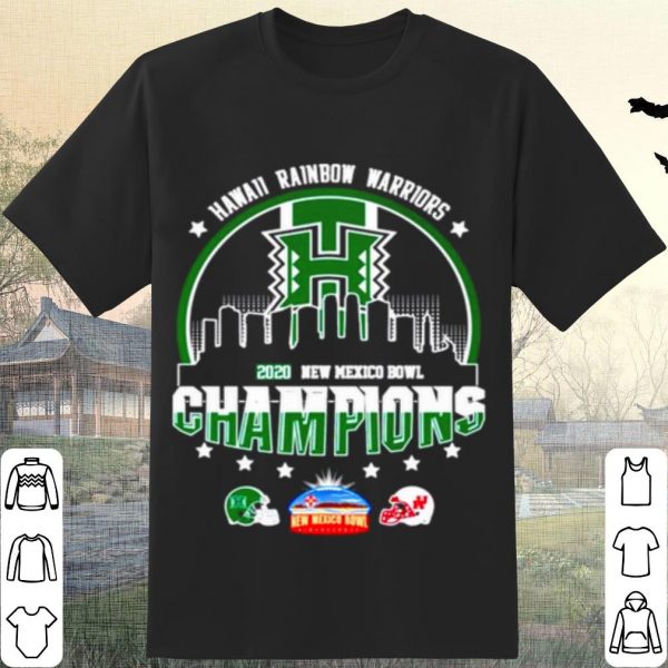 Pretty Hawaii Rainbow Warriors 2020 New Mexico Bowl Champions shirt