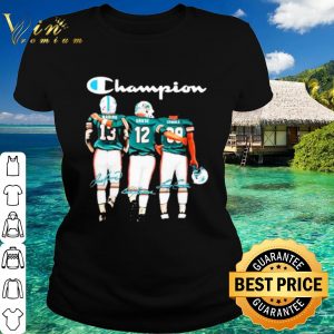 Original Miami Dolphin Champion Marino Griese Csonka Signatures shirt 1