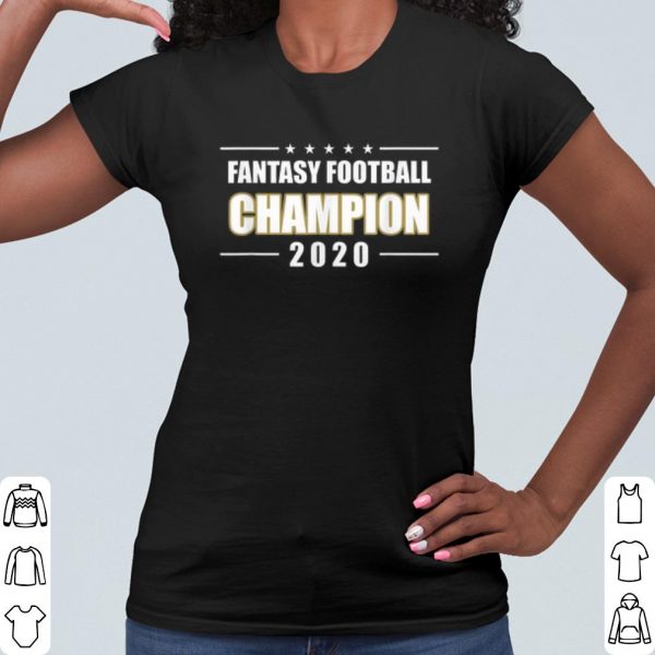 Cool Fantasy Football League Champion 2020 shirt