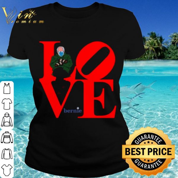 Cool Love Bernie Sanders 2021 Inauguration Happy Valentine shirt