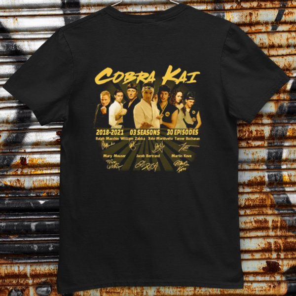 Pretty Cobra Kai 2018 2021 3 Seasons 30 Episodes Signature shirt