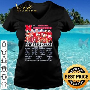 Cool The Nebraska Cornhuskers Anniversary Signature Thank The Memories shirt 2