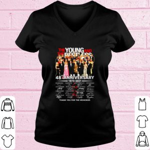 Top The Young And The Besties 48th Anniversary Thank You For The Memories shirt 1
