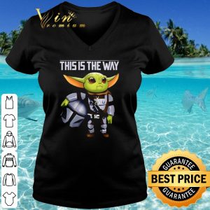 Cool Baby Yoda As Boba Fett This Is The Way shirt 2