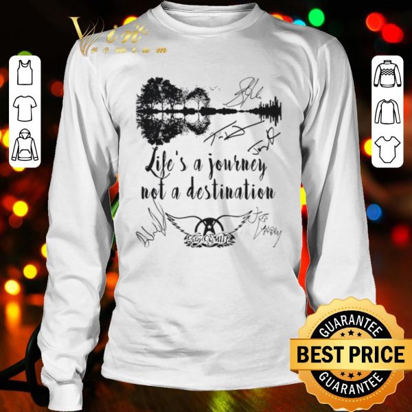 Cool Life's A Journey Not A Destination shirt