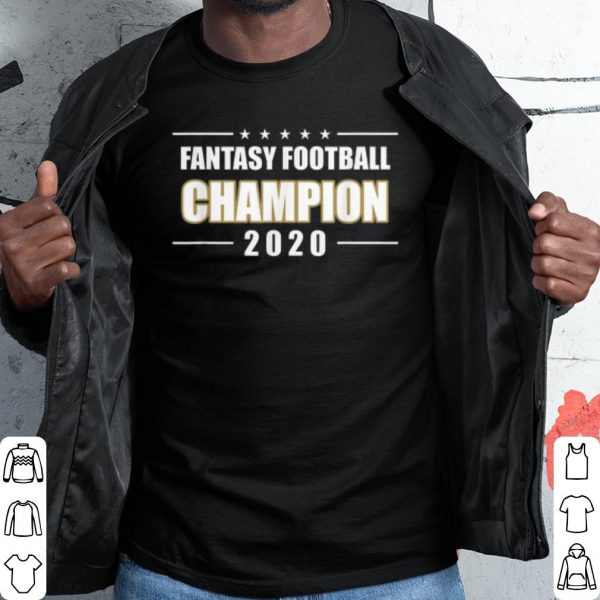 Cool Fantasy Football League Champion 2020 shirt