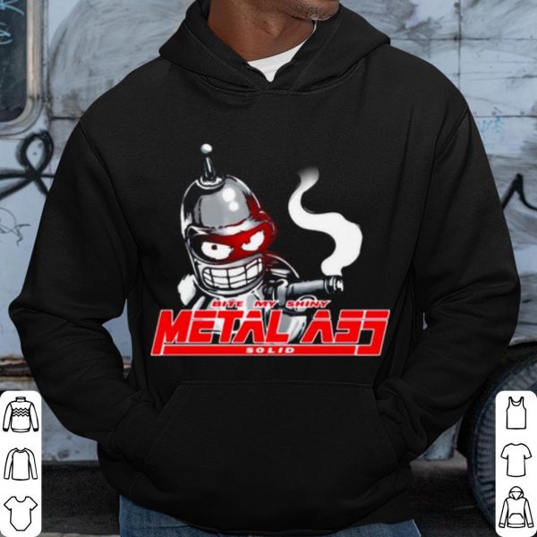 Cool Metal Ass Bite My Shiny Solid shirt