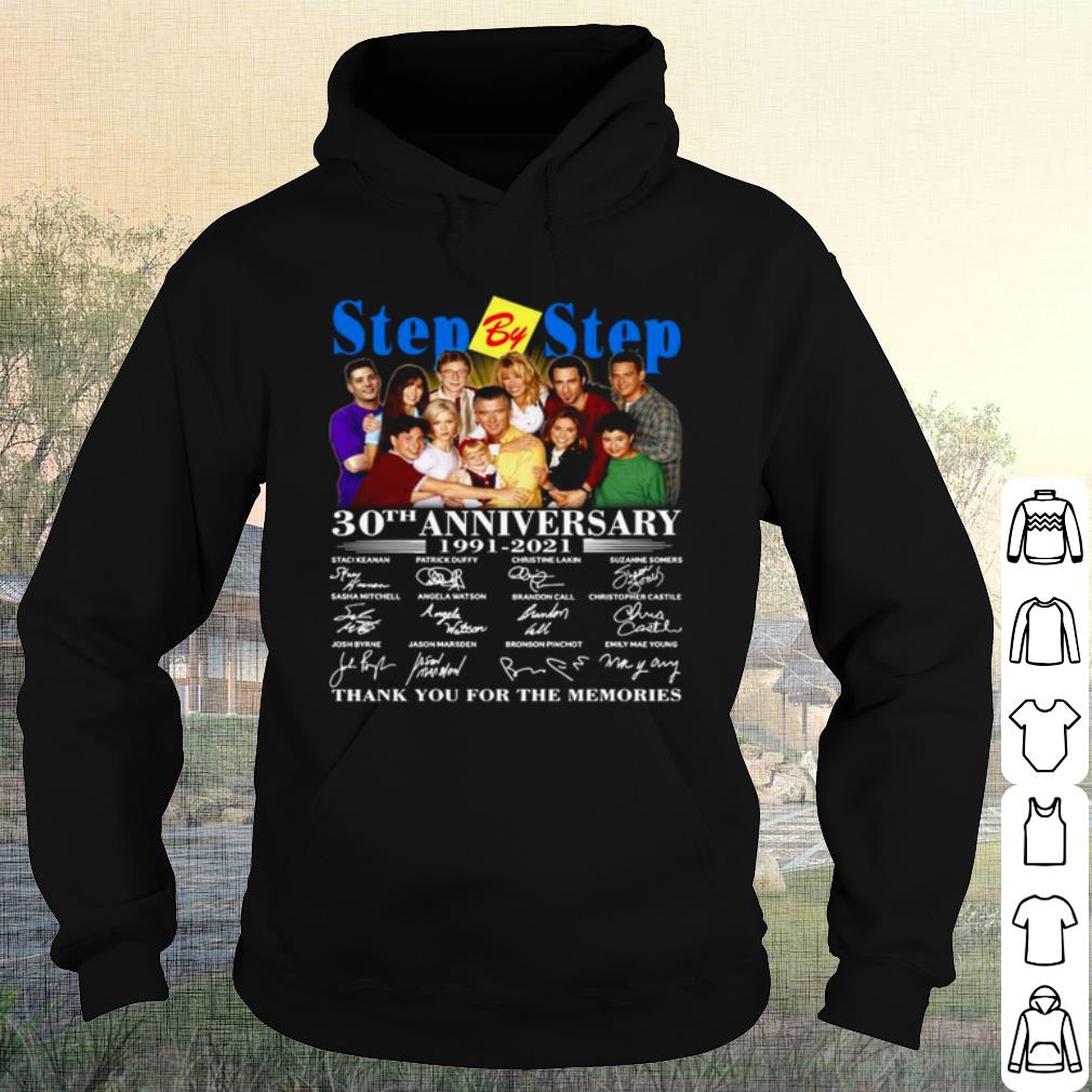 Pretty Step By Step 30th Anniversary 1991 2021 Thank The Memories Signatures shirt 923d6e00 pretty step by step 30th anniversary 1991 2021 thank the memories signatures shirt 4 - Pretty Step By Step 30th Anniversary 1991 2021 Thank The Memories Signatures shirt