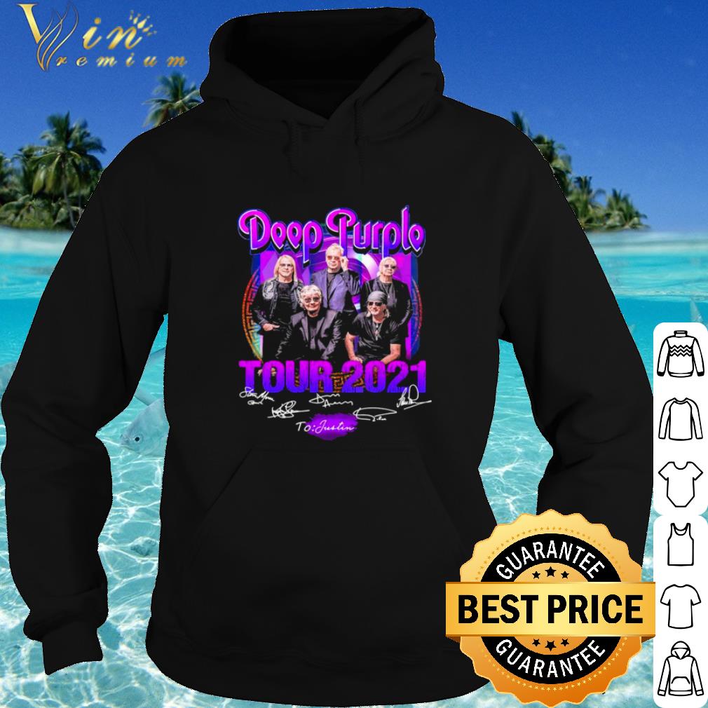 937b3b4e cool deep purple tour 2021 signatures shirt 4 - Cool Deep Purple Tour 2021 signatures shirt