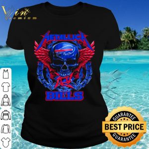 Cool Buffalo Bills Skull Metallic shirt 1