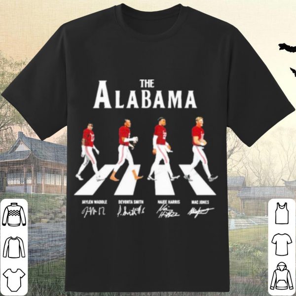 Original The Alabama Abbey Road 2021 Signatures shirt