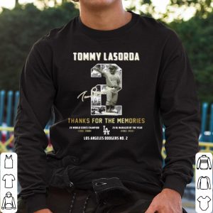 Top Tommy Lasorda Thanks For The Memories La Dodgers shirt 1