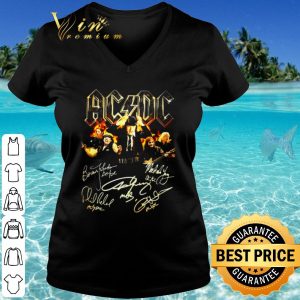 Pretty Signature Acdc Members shirt 2