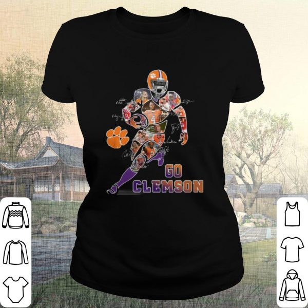 Pretty Players Go Clemson Tigers Football Signatures shirt