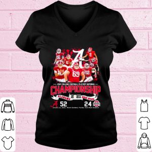 Top College Football Playoff National Championship Alabama Win Ohio State shirt 1