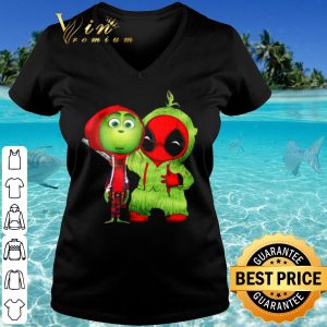 Cool Baby Grinch And Baby Deadpool shirt 2