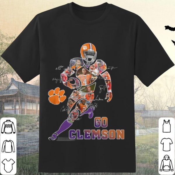 Pretty Players Go Clemson Tigers Football Signatures shirt