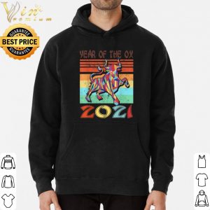 Original Chinese New Year of The Metal Ox 2021 Vintage shirt 2