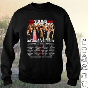 Pretty The Young And The Besties 48th Anniversary Thank The Memories shirt 2