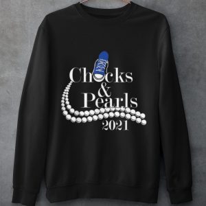 Original Kamala Harris Chucks and Pearls 2021 shirt 2