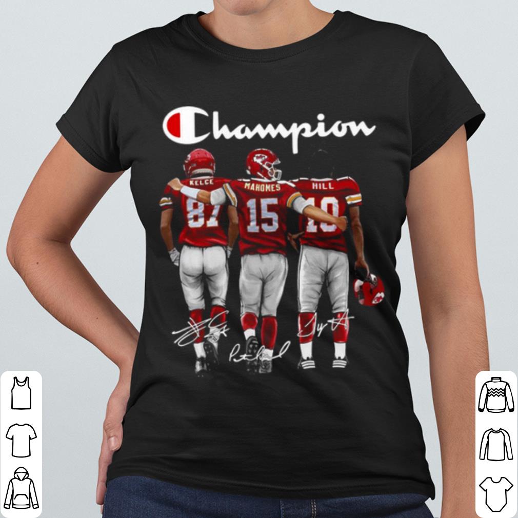 a3dca5e7 top champion kansas city chiefs kelce mahomes and hill signatures shirt 4 - Top Champion Kansas City Chiefs Kelce Mahomes and Hill Signatures shirt