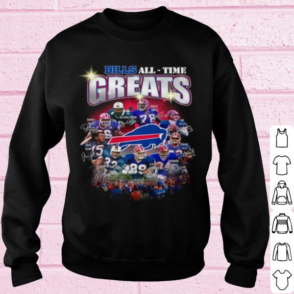 Buffalo Bills All Time Greats Signatures Member shirt