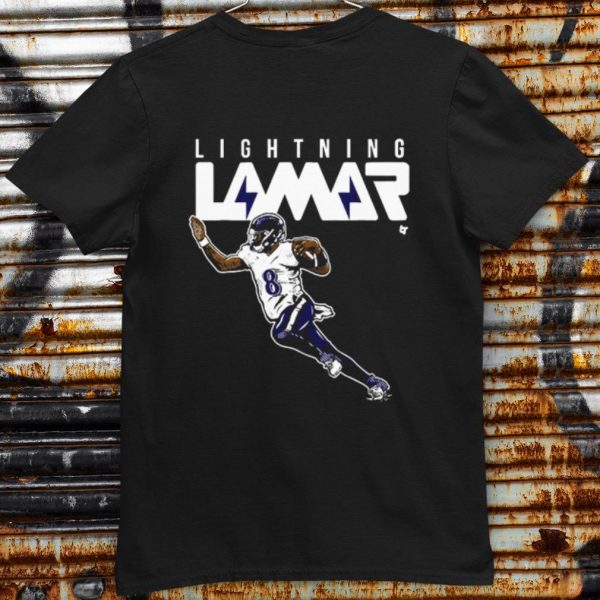 Pretty Lightning Lamar Baltimore Ravens shirt