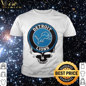 Top Detroit Lions Nfl Football Skull shirt 1